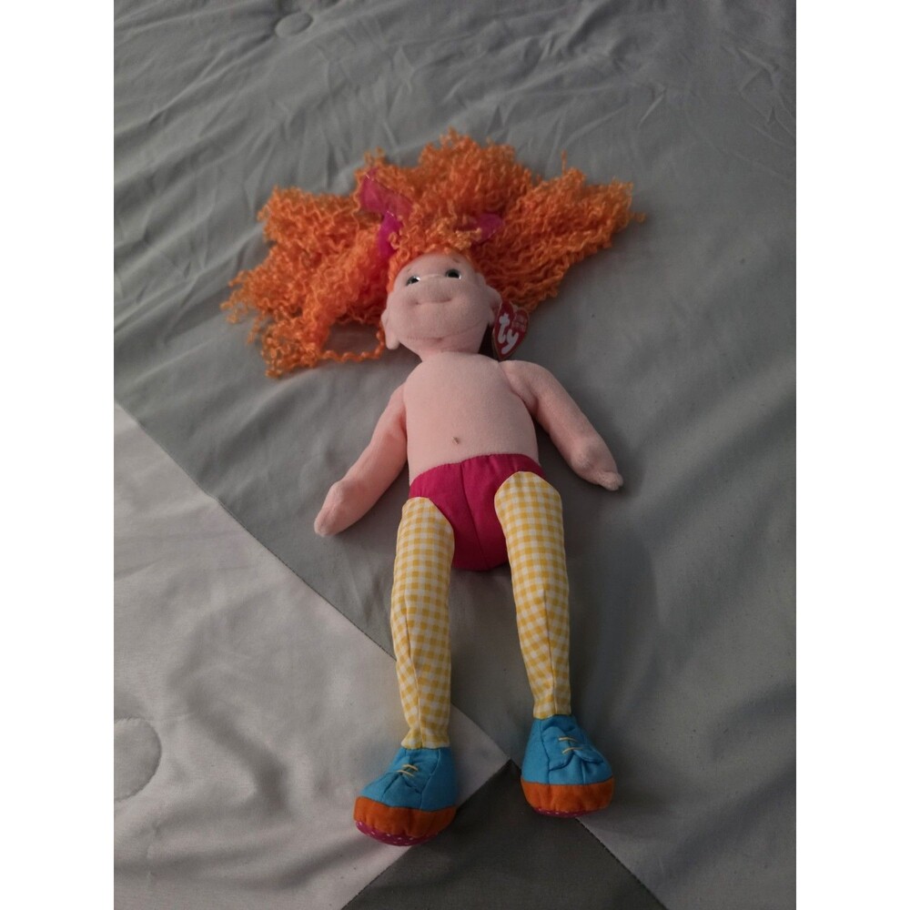 Beanie Boppers Dazzlin’ Destiny w/tag 2001 ty No Clothes.